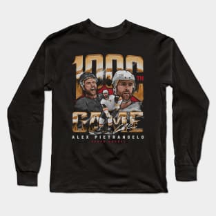 Alex Pietrangelo Vegas 1000th Game Long Sleeve T-Shirt